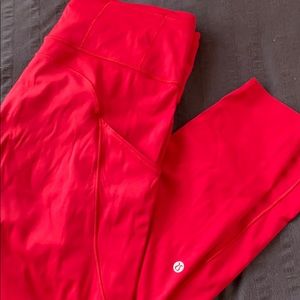 Lulu lemon Fast and Free leggings